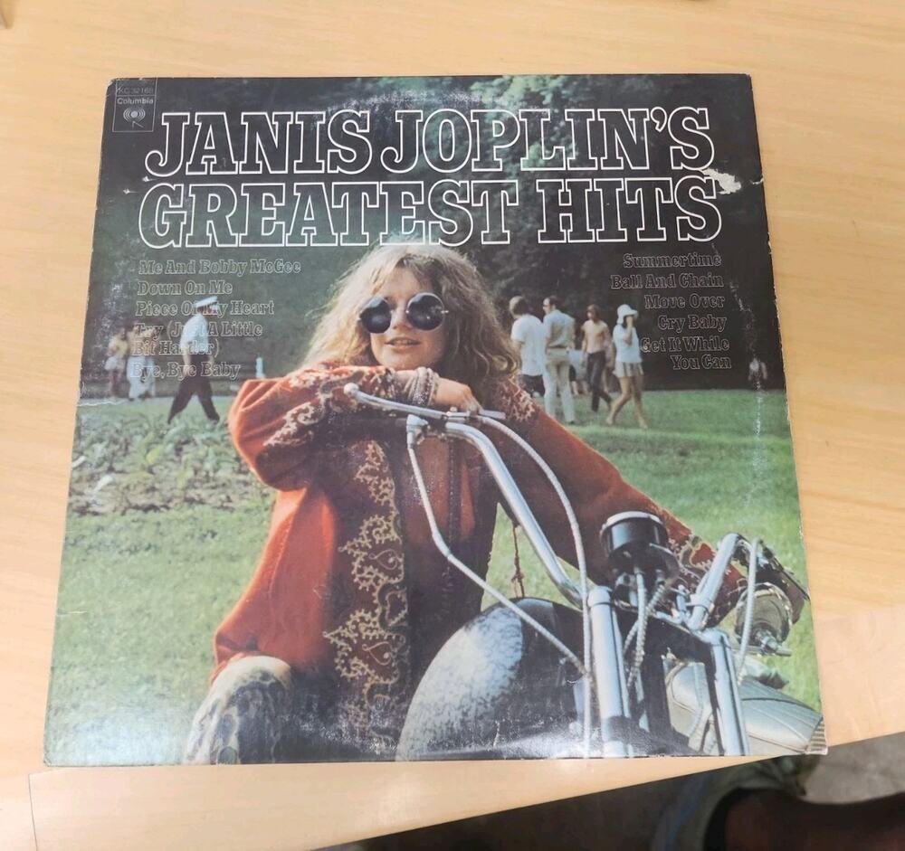 1973 Janis Joplin's Greatest Hits LP Album fa9858